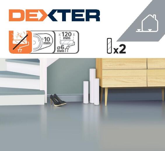 Paint roller refill DEXTER floor concrete 120MM