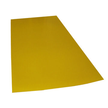 Synthetic Glass Polypropylene Hollow Core Yellow 3mm thick 2000x1000mm