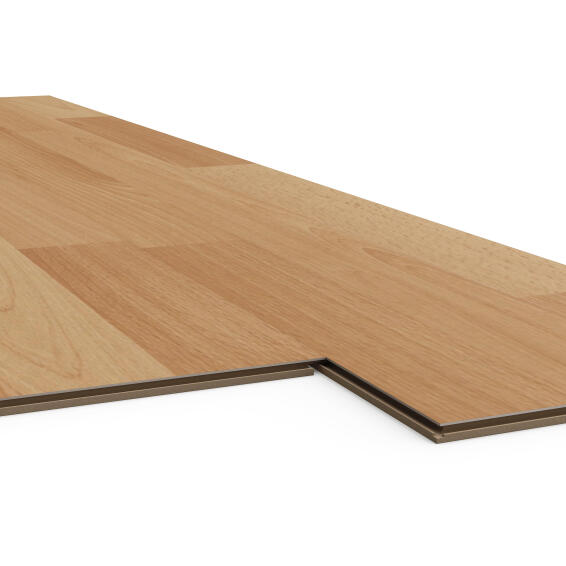 Laminate Flooring Beech 3 Strip 1290x194x6mm 3 003m2 Box Leroy