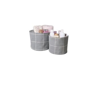 Sensea Remix Neo Grid Set of 2 Storage Baskets