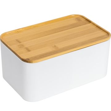 Sensea Storage Basket Bamboo Size Medium W15cmxD24cmxH11cm