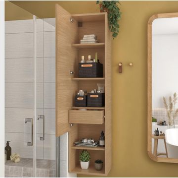 Sensea Paille Set of 3 Storage baskets Paris-Black