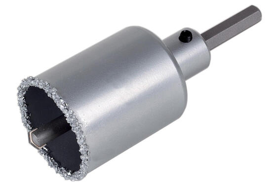 Hole saw ct WOLFCRAFT HEX shank depth 55mm 83mm