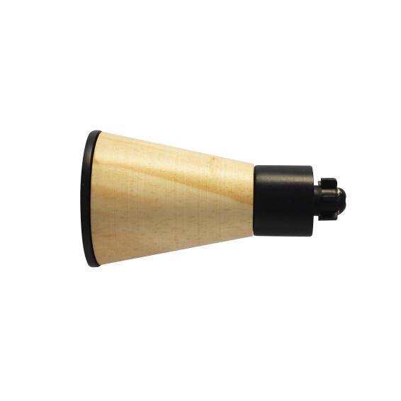 2pcs curtain finals wood cone  facto mat black d20 inspire