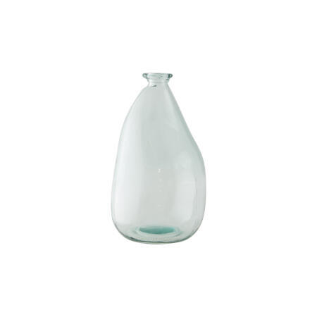 VASE RECYCLED GLASS 36CM