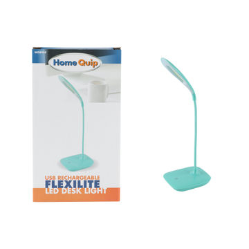 Home Quip USB Rechargeable Desk Lamp Green