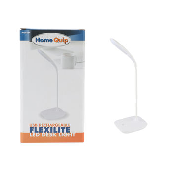 DESK LAMP USB RECHARGEABLE WHITE