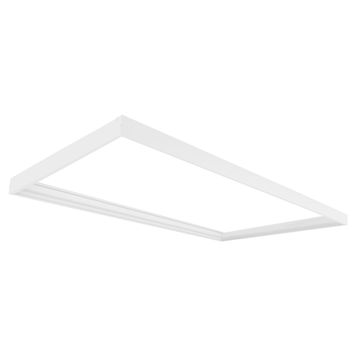 white aluminium frame for panel light 600mmx1200mm