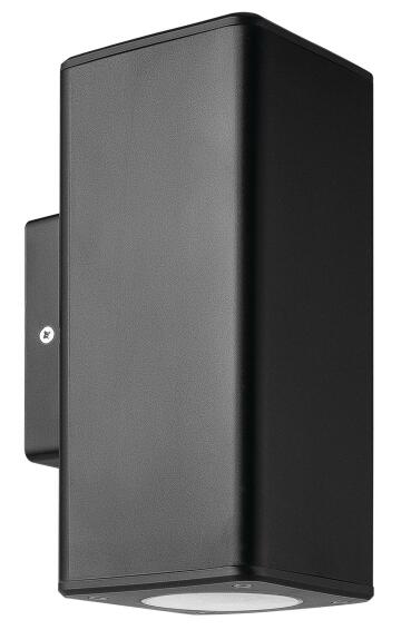 WALL.L SQUARE B.STAR L344 BLACK 186MM