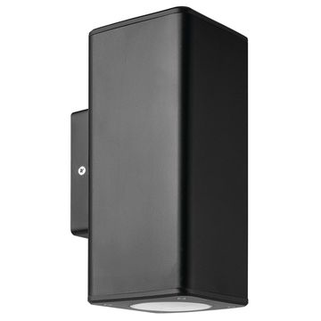 WALL.L SQUARE B.STAR L344 BLACK 186MM