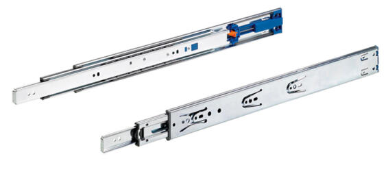 Full-extension runner soft-close hettich