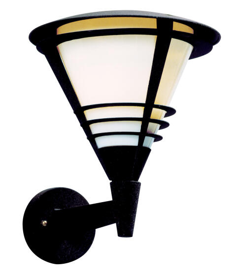RADIANT TRIAD WALL LIGHT OUTDOOR BLACK