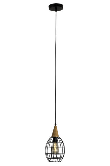 pendant light  vibrato black Eurolux 