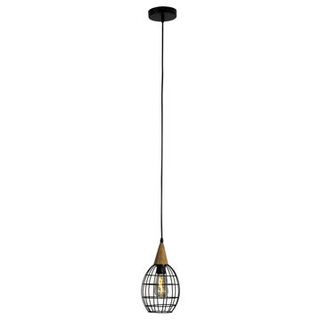 pendant light  vibrato black Eurolux 