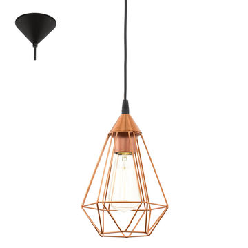pendant light Eglo tarbes  copper