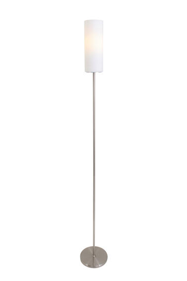 EGLO TROY3 FLOOR LAMP 200MM SATIN CHROME