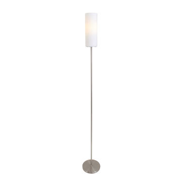 EGLO TROY3 FLOOR LAMP 200MM SATIN CHROME