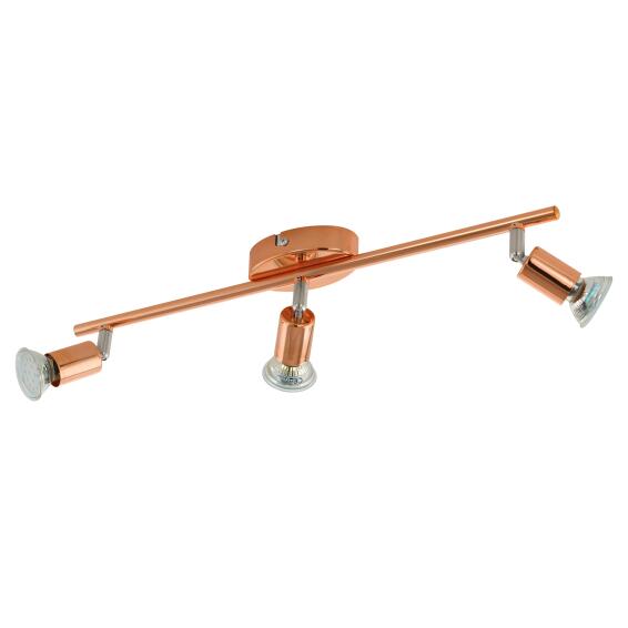 spotlight eglo buzz led 3lt 485mm copper