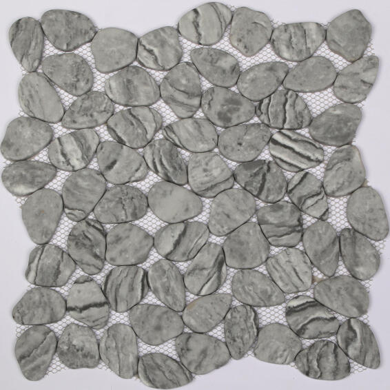 Mosaic Tile ARTENS Galeto Grey Matte L30cm x W30cm (per sheet)