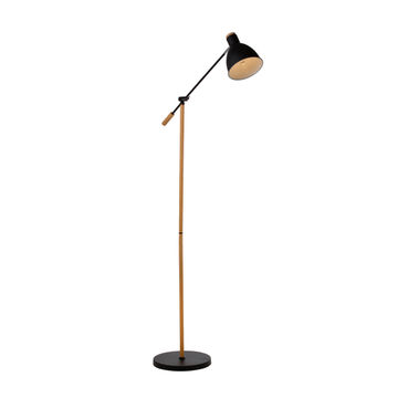 EUROLUX TAI FLOOR LAMP 280MM BLK/BROWN
