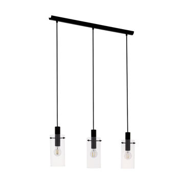 pendant light Eglo montefino 3lt  black 