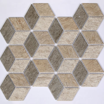 MOSAIC ARTENS ISLAND MIX WHI BEI GRY 6MM