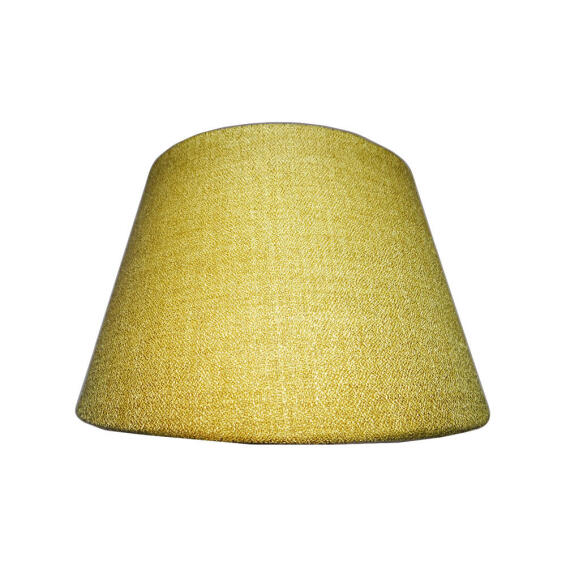 LAMPSHADE TAPERED DRUM GOLD 26CM