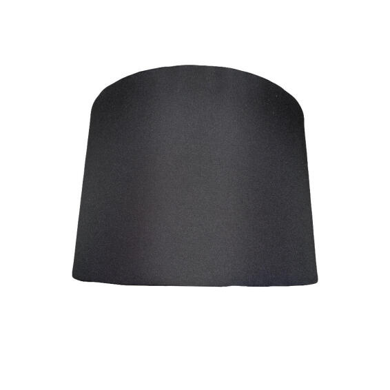 black drum lamp shade  23cm