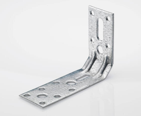 Connecting angle zinc-plated hettich