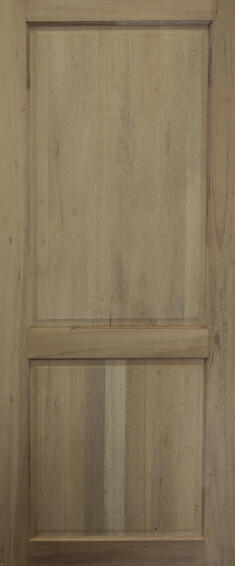 Entry Door Hardwood 2 Panel-w813xh2032mm