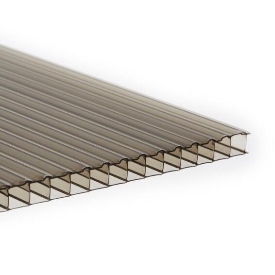 Bronze Polycarbonate Multiwall Sheet 5mm W1040mm x L1940mm