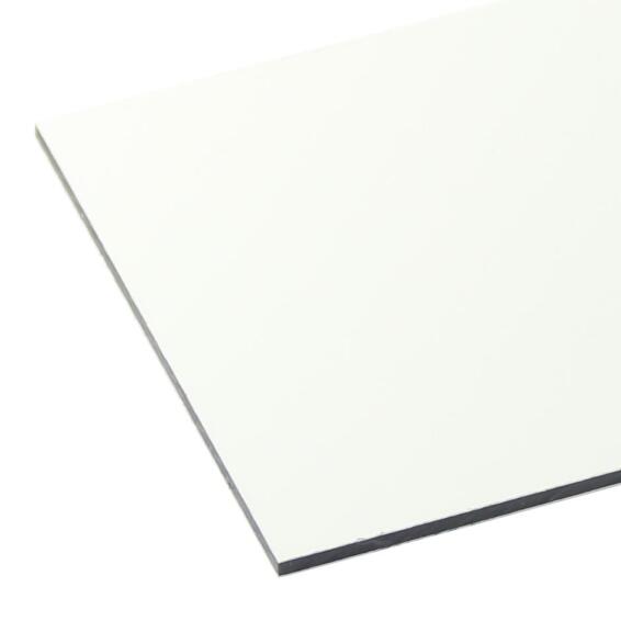 White Aluminium Composite Panel ACM T3mm x W1000mm x L1500mm