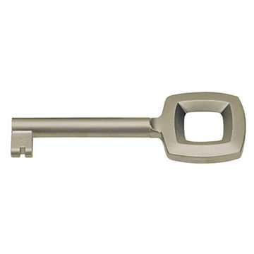 Key nickel-plated hettich
