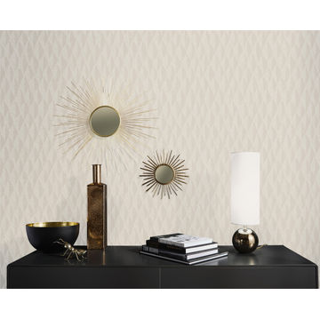 WALLPAPER GMK FEATHERS BEIGE 10.5MX53CM