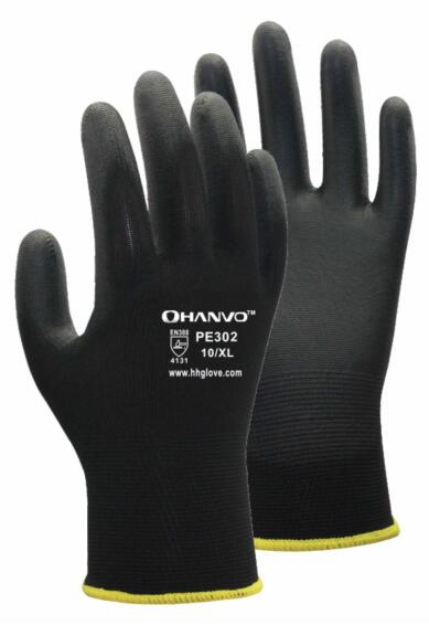 HANVO GENERAL HANDLING PU GLOVE SIZE 8