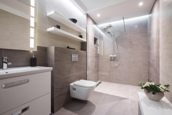 Shower Tray To Tile Compact Line UTILE Square 120 x 90 cm
