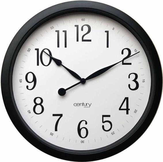 ANDY 55CM BLACK CLOCK