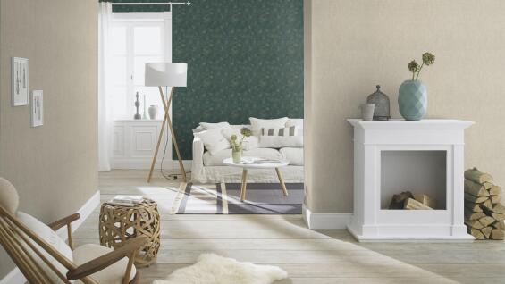 WALLPAPER ANIM SKIN GLD PETROL 10.5MX53CM