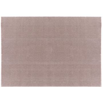 Rug indoor polyester blush pink rectangle 200 x 290cm tony inspire