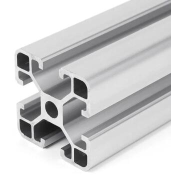 Square Aluminium Rail with grooves-30x30x3000mm