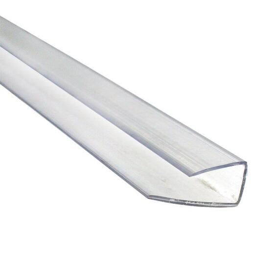 End Profile U Shape Clear for Multiwall 2100mm