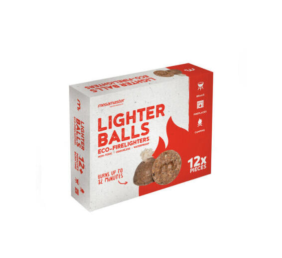 Lighter Balls MEGAMASTER 12 Pack