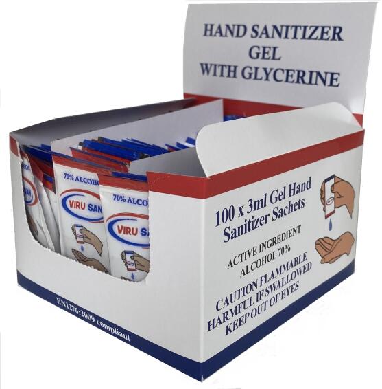 VIRUSAN 3ML X 100 SACHETS