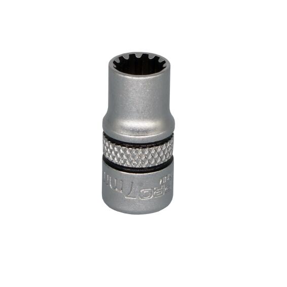 Hex Socket Spline DEXTER Pro 1/4 7mm
