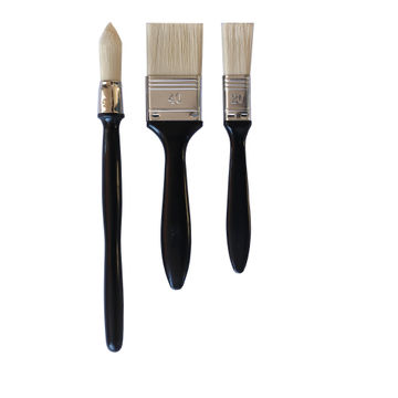 Brush kit First price 3 brushes universal 20mm - 40mm - 15mm (sash)