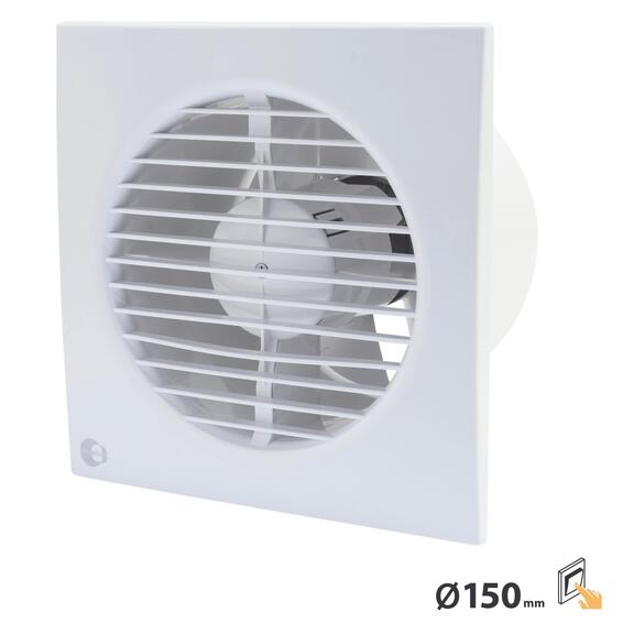 EXTRACTOR FAN INTERMITENT 150MM SWITCH