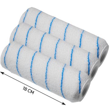 Roller refill smooth wall and ceiling DEXTER 20mm x3