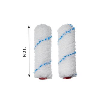 Paint roller sleeves DEXTER smooth universal 2 pack 110MM