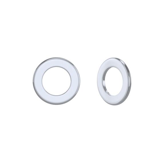 FLAT WASHER SMALL STEEL 8X 20P