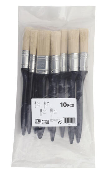 Brush kit First price 10pc 2x13mm 2x25mm 3x38mm 2x50mm